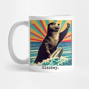 disobey - 841 otter Mug